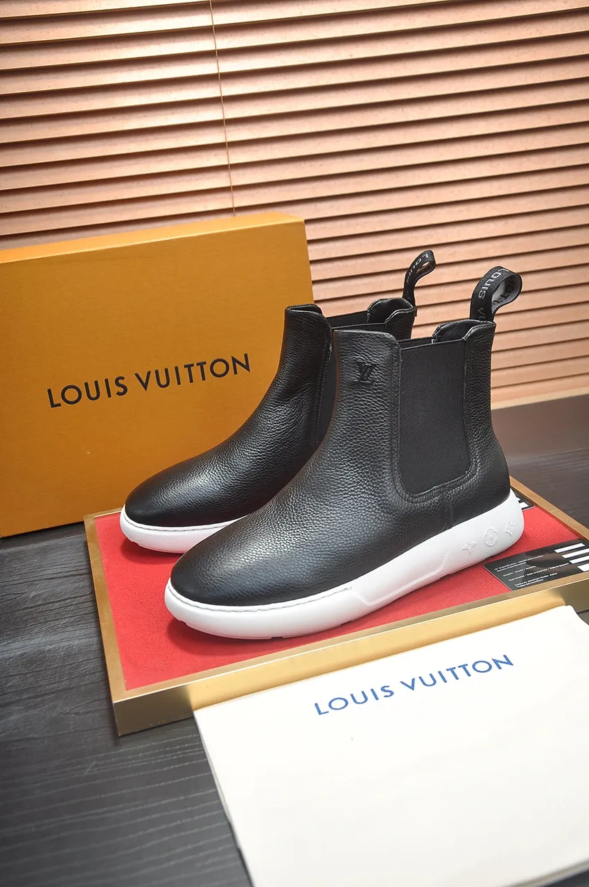 Men's men's shoes 💰740💶[LOUIS VUITTON] (original order) new style 🍀LV Louis Vuitton * - top version of LV classic trendy shoes! Made of imported original cowhide, water-dyed cowhide lining, and original wear-resistant rubber foam outsole! High quality products! Code number 39-45 (45 customized)